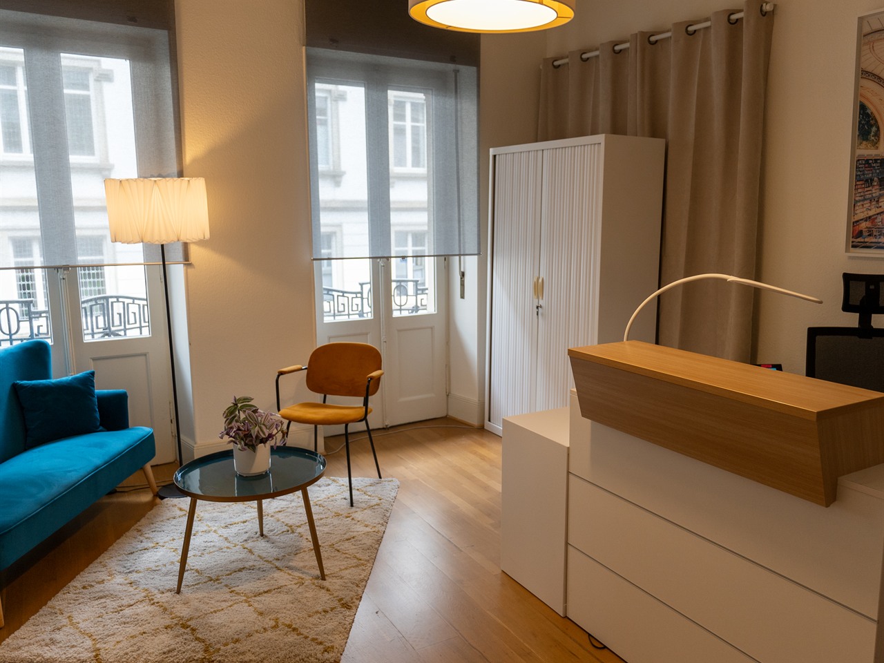 Espace d'attente du bureau de Strasbourg